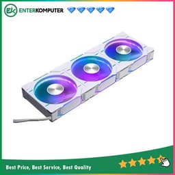 Phanteks D30-120 Reverse White Premium D-RGB Performance Fan - Triple Pack