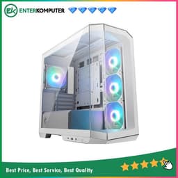 MSI MAG Pano M100R PZ White Gaming Case