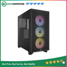 Corsair 3000D RGB Airflow Tempered Glass (Black)