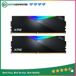 ADATA XPG LANCER RGB Black Edition DDR5 PC51200 6400MHz 64GB (2x32GB) CL32-39-39 - AX5U6400C3232G-DCLARBK