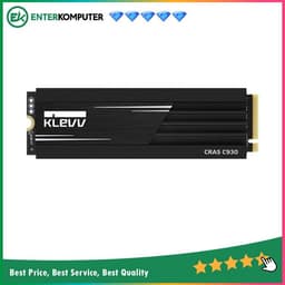 KLEVV SSD CRAS C930 1TB M.2 2280 NVMe PCle Gen4 x4 with Heatsink - K01TBM2SP0-C93 - R7400MB/s W6400MB/s