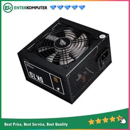 1STPLAYER DK PREMIUM PS-700AX 80+ Bronze Certified - Japanese Main Capacitors - 3 Years Warranty Replacement