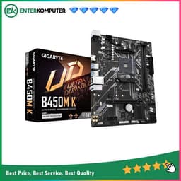 Gigabyte B450M K (AM4, AMD Promontory B450, DDR4, USB3.2, SATA3)