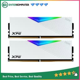 ADATA XPG LANCER RGB White Edition DDR5 PC48000 6000MHz 64GB (2x32GB) CL30-40-40 - AX5U6000C3032G-DCLARWH