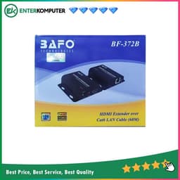 Bafo HDMI Extender Over Cat 6 LAN Cable 60 Meter - BF-372B