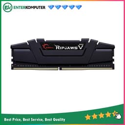 Gskill Ripjaws V Black DDR4 PC25600 3200MHz 8GB (1x8GB) 16-18-18-38 - F4-3200C16S-8GVKB