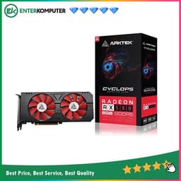 Arktek Radeon RX 580 8GB GDDR5 Cyclops - Garansi 1Thn