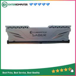 CUBE GAMING Saber DDR4 3200MHz PC25600 Single Channel 16GB (1x16GB) - Chipset By Micron