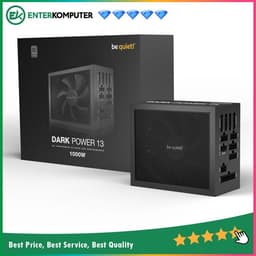 be quiet! DARK POWER 13 1000W - Fully Modular - ATX 3.0 PCIe 5.0 - 80+ Titanium Certified - 10 Years Warranty - Number 1 PSU in Germany