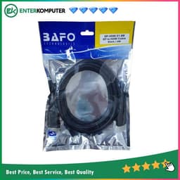 Bafo Kabel Display Port To HDMI 1.8 Meter