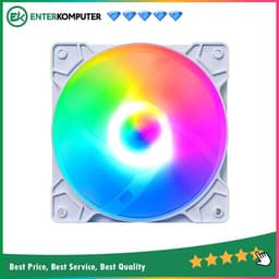 CUBE GAMING FIX White - Rainbow 12CM FAN