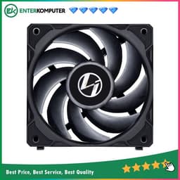 LIAN LI UNI FAN P28 (P28120-1B) BLACK - 12CM Fan - Single Pack