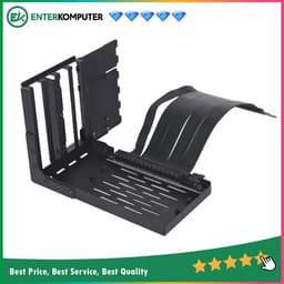 LIAN LI VG4-4-V2X BLACK - Universal 4- Slots Vertical GPU Kit (with Gen 4 Riser)