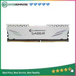 CUBE GAMING Saber DDR4 3200MHz PC25600 Single Channel 8GB (1x8GB) - Chipset By Micron