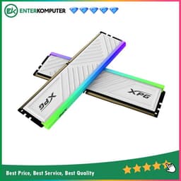 ADATA XPG SPECTRIX D35G RGB White Edition DDR4 PC25600 3200MHz 16GB (2x8GB) CL16-20-20 - AX4U32008G16A-DTWHD35G