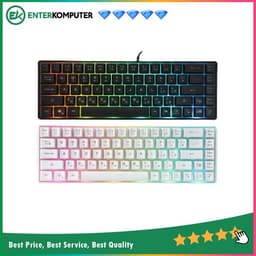 Rexus Battlefire K68M Gaming Keyboard (White/Black)
