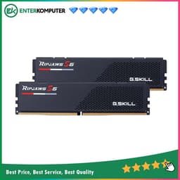 Gskill Ripjaws S5 Black DDR5 PC48000 6000MHz 32GB (2x16GB) 36-36-36-96 - F5-6000J3636F16GX2-RS5K