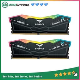 Team T-Force Delta RGB Black DDR5 PC44800 5600MHz 32GB (2x16GB) 36-36-36-76 - FF3D532G5600HC36BDC01