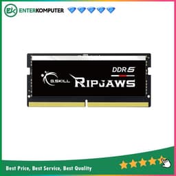 Gskill Ripjaws SO-DIMM DDR5 PC44800 5600MHz 16GB (1x16GB) 46-45-45-89 - F5-5600S4645A16GX1-RS