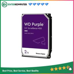 WDC Purple Surveillance 2TB - WD23PURZ - Garansi 3 Th