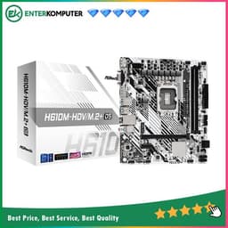 ASRock H610M-HDV/M.2+ D5 (LGA1700, H610, DDR5, USB3.2, SATA3)
