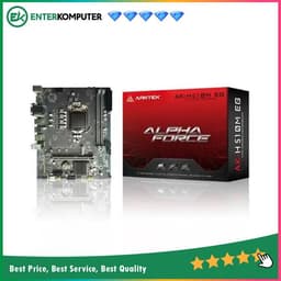 Arktek Alpha Force AK-H510M EG (LGA1200, H510, DDR4, USB3.0, SATA3, M.2 NVME Ready, DP+HDMI, Gigabit LAN)