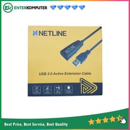 Netline Kabel Perpanjangan USB 3.0 20 Meter (Active)