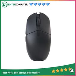 Rexus Shaga RX-130 Tri-Mode Connection Gaming Mouse with Charging Dock - Black