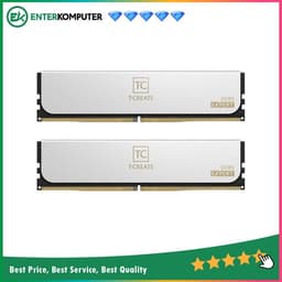 Team T-Create Expert White DDR5 PC51200 6400MHz 32GB (2x16GB) 40-40-40-84 - CTCWD532G6400HC40BDC01