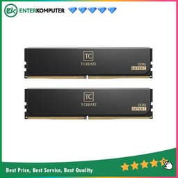 Team T-Create Expert Black DDR5 PC51200 6400MHz 32GB (2x16GB) 40-40-40-84 - CTCED532G6400HC40BDC01
