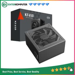PCCooler PSU KF650 650W 80+ White Active PFC Flat Cables