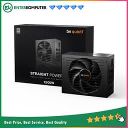 be quiet! STRAIGHT POWER 12 1500W - Fully Modular - ATX 3.0 PCIe 5.0 - 80+ Platinum Certified - 10 Years Warranty - Number 1 PSU in Germany