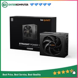 be quiet! STRAIGHT POWER 12 1000W - Fully Modular - ATX 3.1 PCIe 5.1 - 80+ Platinum Certified - 10 Years Warranty - Number 1 PSU in Germany
