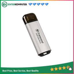 Transcend ESD300S 512GB Portable SSD USB 3.2 Type-C - Silver