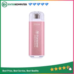 Transcend ESD300P 512GB Portable SSD USB 3.2 Type-C - Pink