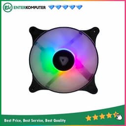 Paradox Hypersonic F-400 Black V2 12CM Rainbow Fan