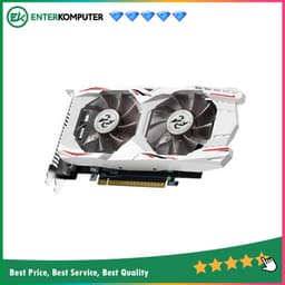 PELADN GeForce GTX 1050 Ti 4GB GDDR5 KaiTian (White Edition) - DUAL FAN - Garansi 2 Thn