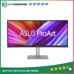 Asus ProArt PA34VCNV 34.1 WQHD IPS HDR10 Professional Curved Monitor with USB-C Docking PD 96W