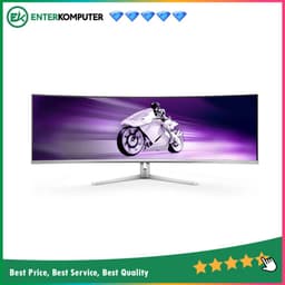 Philips Evnia 49M2C8900 49 Dual QHD QD-OLED 240Hz HDR400 Curved Gaming Monitor