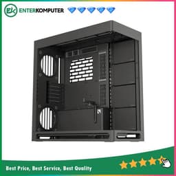HAVN HS 420 BLACK Panoramic View Premium Mid-Tower Case