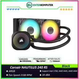 Corsair NAUTILUS 240 RS ARGB Liquid CPU Cooler