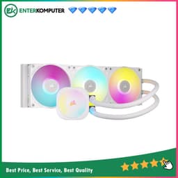 Corsair iCUE LINK TITAN 360 RX RGB White AIO Liquid CPU Cooler