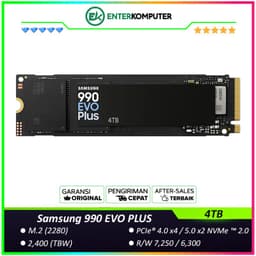 Samsung SSD 990 EVO PLUS M.2 PCIe Gen5.0 4TB MZ-V9S4T0B - Grs 5th