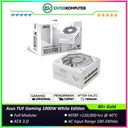 Asus TUF Gaming 1000W White Edition - 80+ Gold Fully Modular