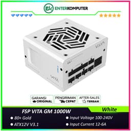 FSP VITA GM White 1000W ATX3.1 PCIe 5.1 80+ Gold - Full Modular
