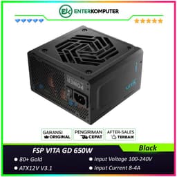 FSP VITA GD 650W ATX3.1 PCIe 5.1 80+ Gold Flat Cable