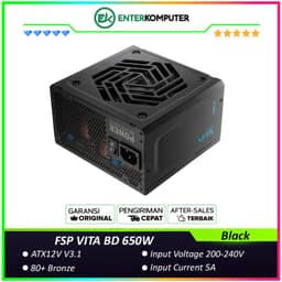 FSP VITA BD 650W ATX3.1 80+ Bronze Flat Cable