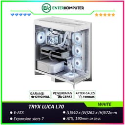TRYX LUCA L70 WHITE Mid-tower E-ATX PC Case