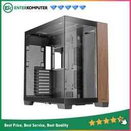 Antec CONSTELLATION C8 WOOD - Full-Tower E-ATX Gaming Case - Dual Chamber Design - 4mm Tempered Glass with Exotic WOOD - Right Side Full Mesh Panel - Type C Ready
