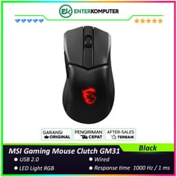 MSI Gaming Mouse - Clutch GM31 Lightweight Wireless